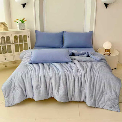 Minimalist Style Ultra-Soft Skin-Friendly Comforter Set
